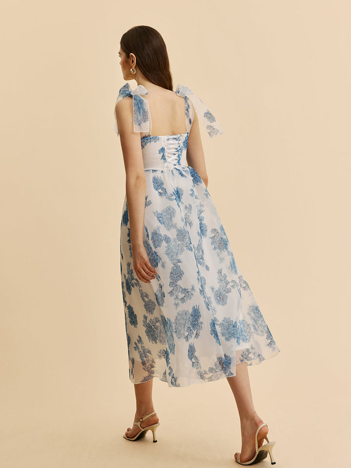 Robe à Bretelles Florales