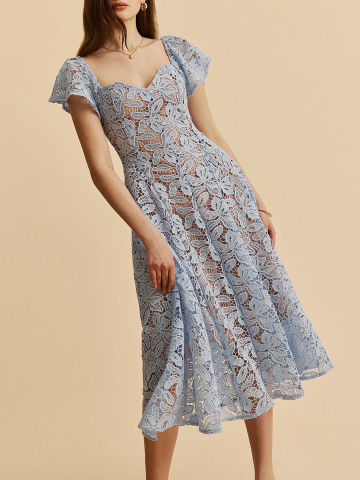 Robe Dentelle Coeur
