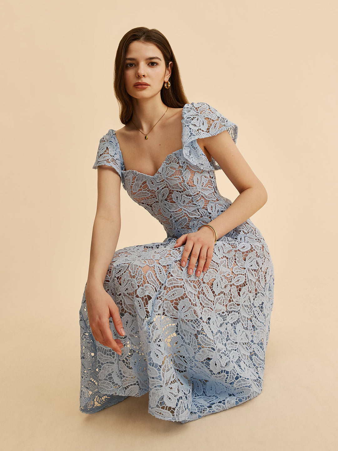 Robe Dentelle Coeur