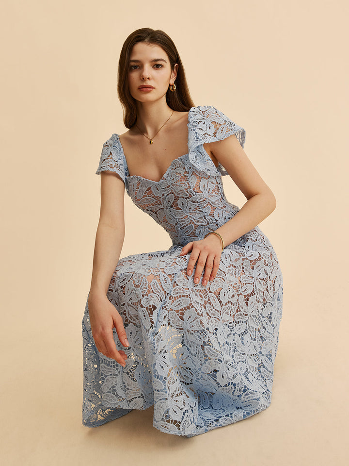Robe Dentelle Coeur
