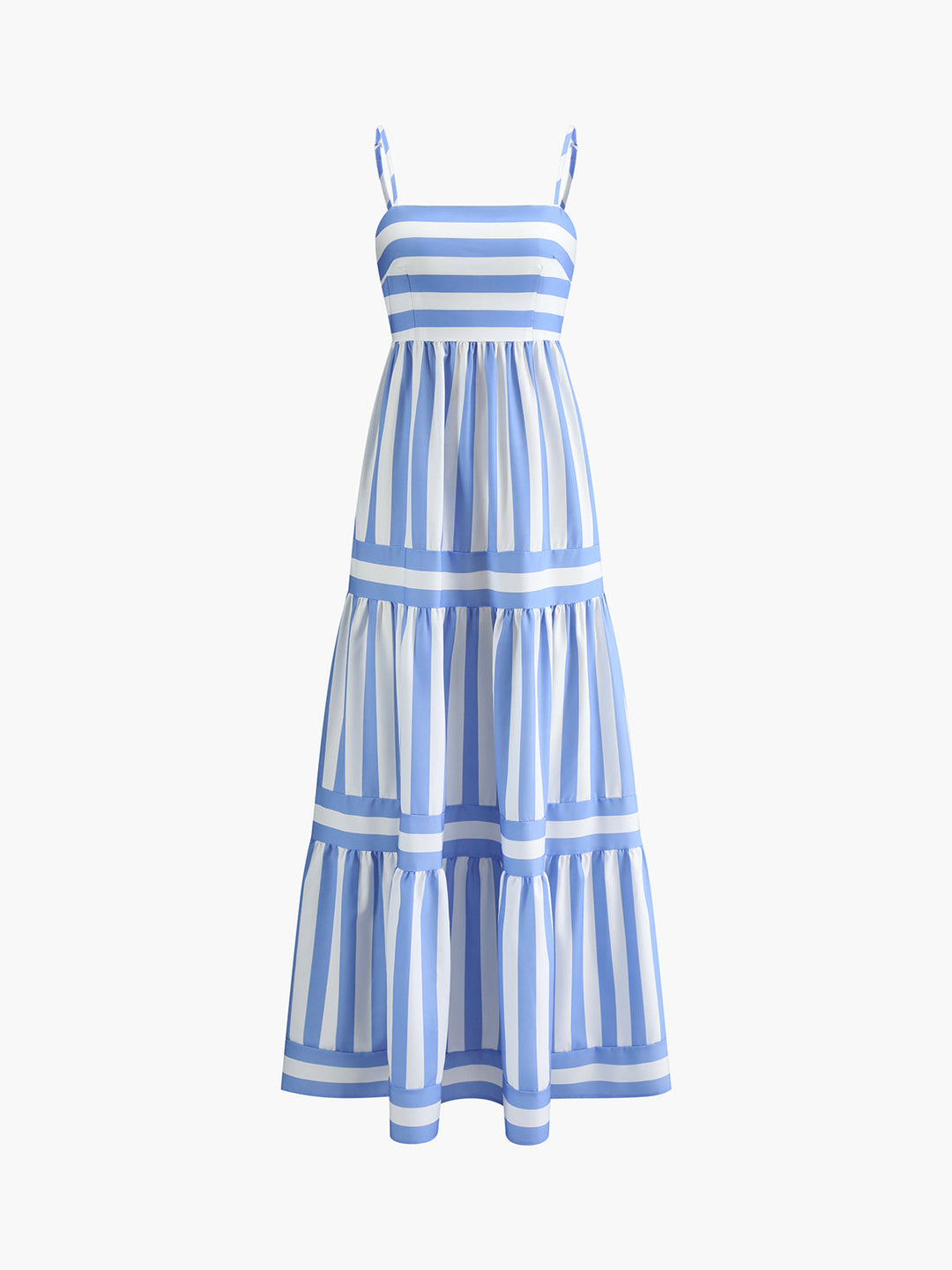 Robe longue à poches imprimées sans dos
