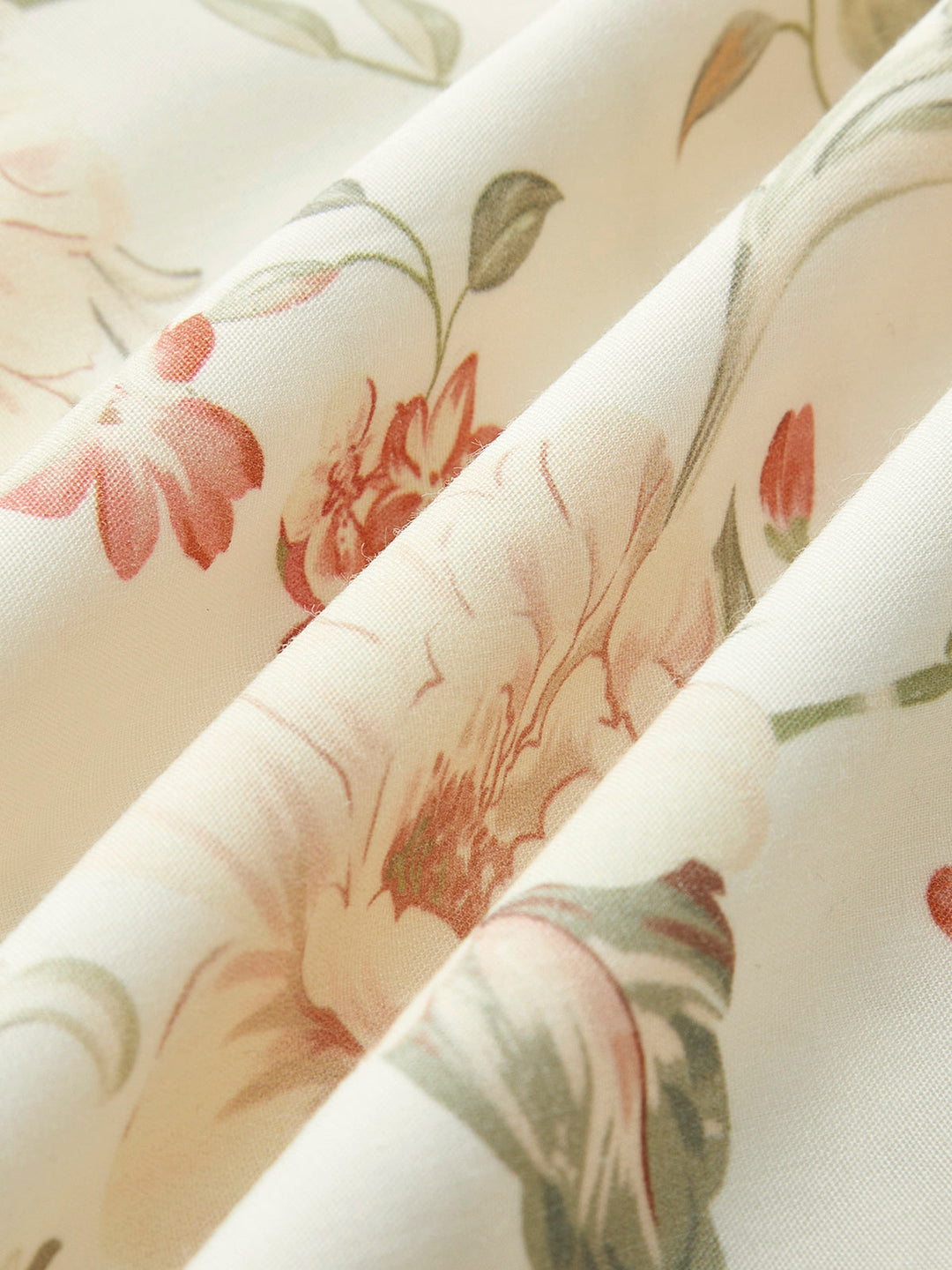 Robe Longue à Volants avec Cravate et Fleur