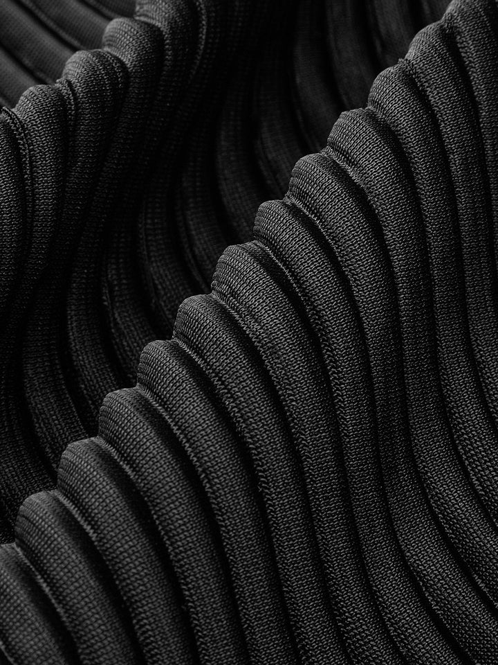 Blouse Plissée à Volants et Boutons
