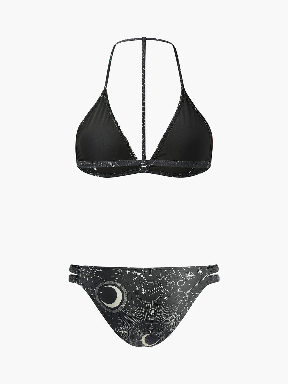 Ensemble Bikini à Bretelles Imprimé Astrologie