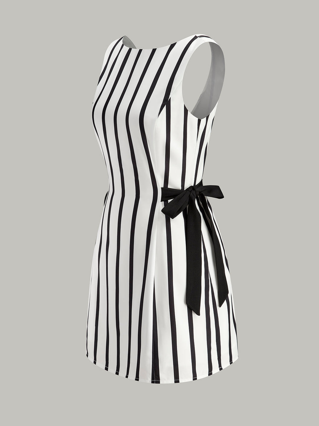 Robe à volants dos nu zippé des deux côtés