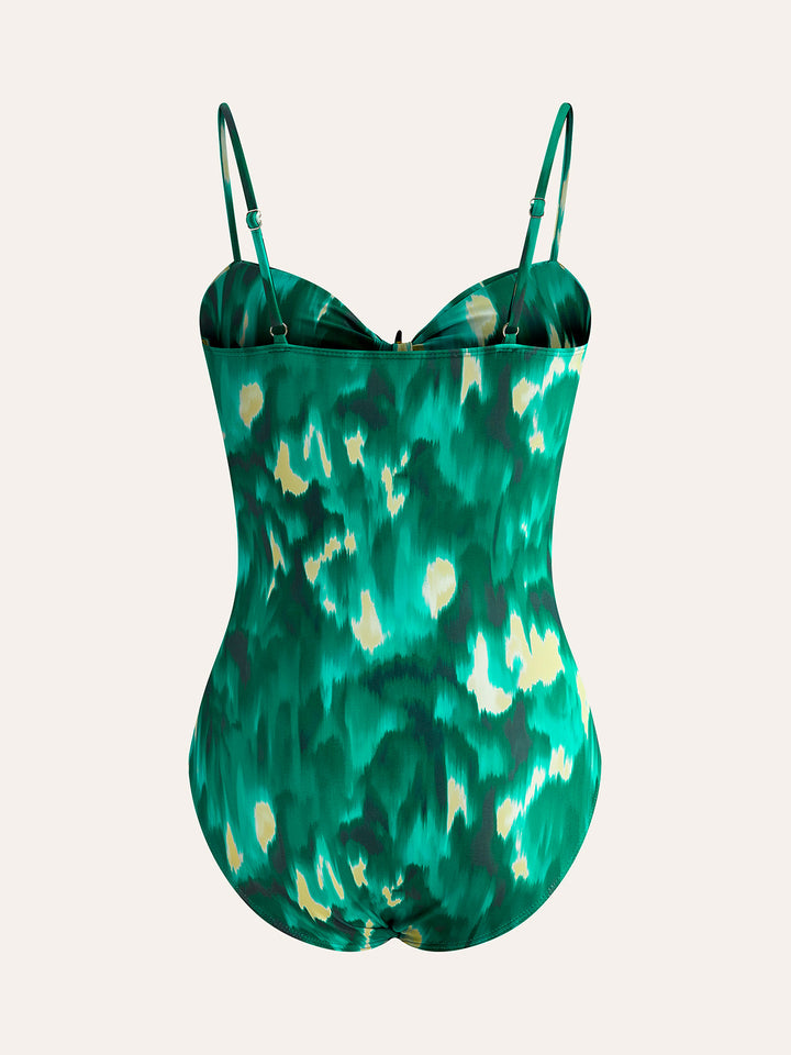 Maillot de bain une-pièce à volants Étoile de mer