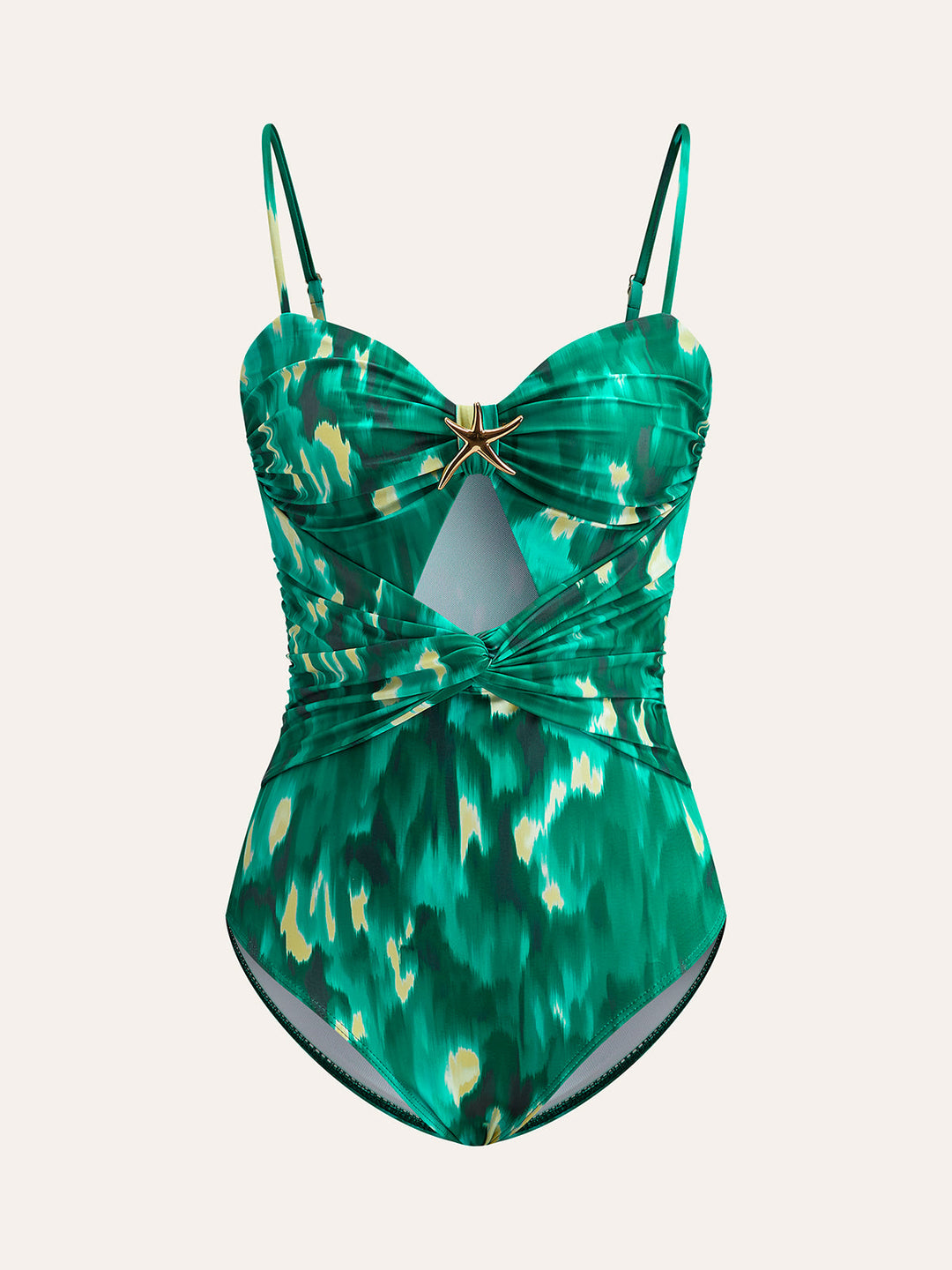 Maillot de bain une pièce à volants Étoile de mer