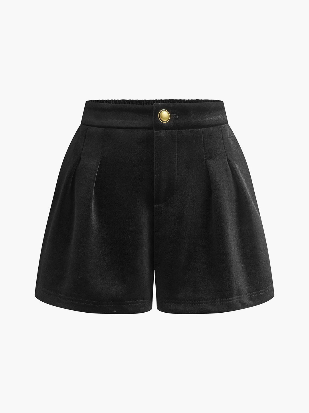 Shorts Confortables en Velours