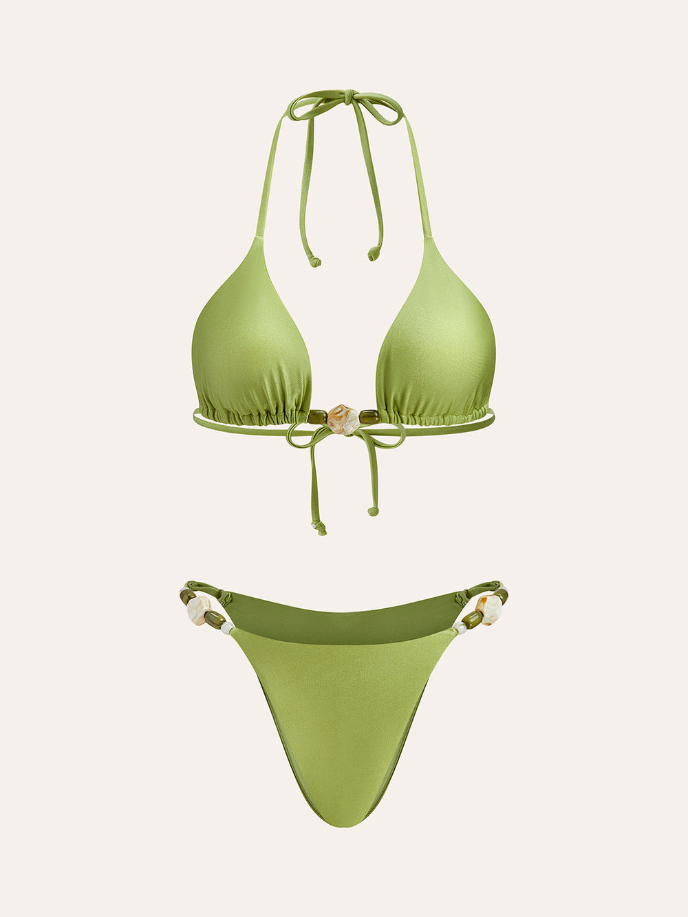 Ensemble Bikini à Volants et Bretelles
