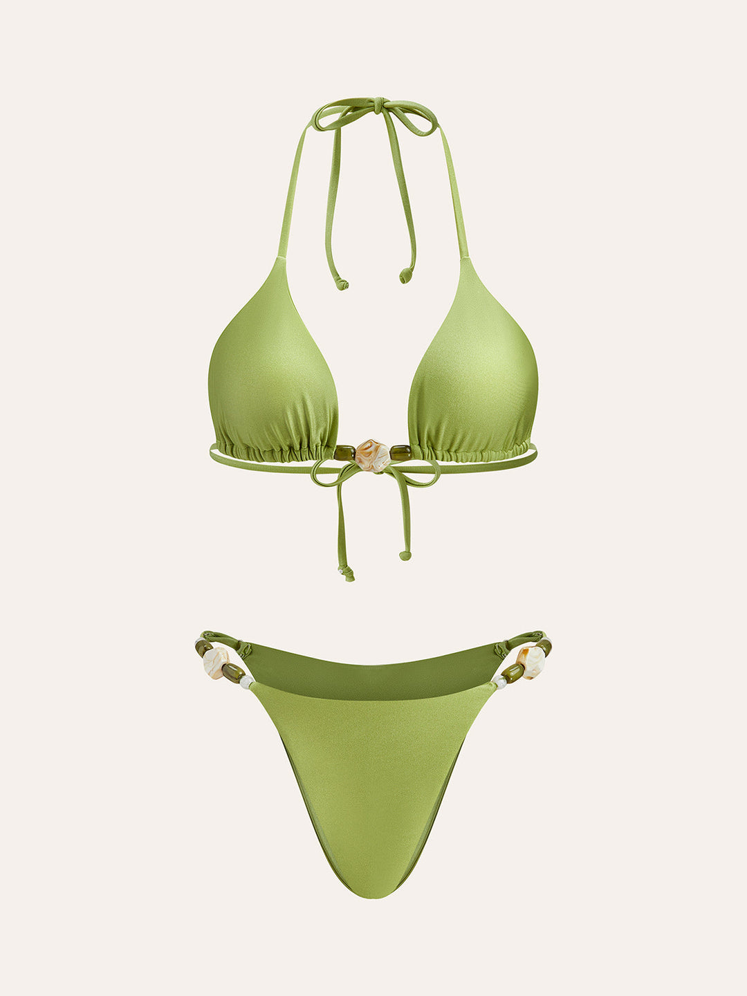 Ensemble Bikini à Volants et Bretelles