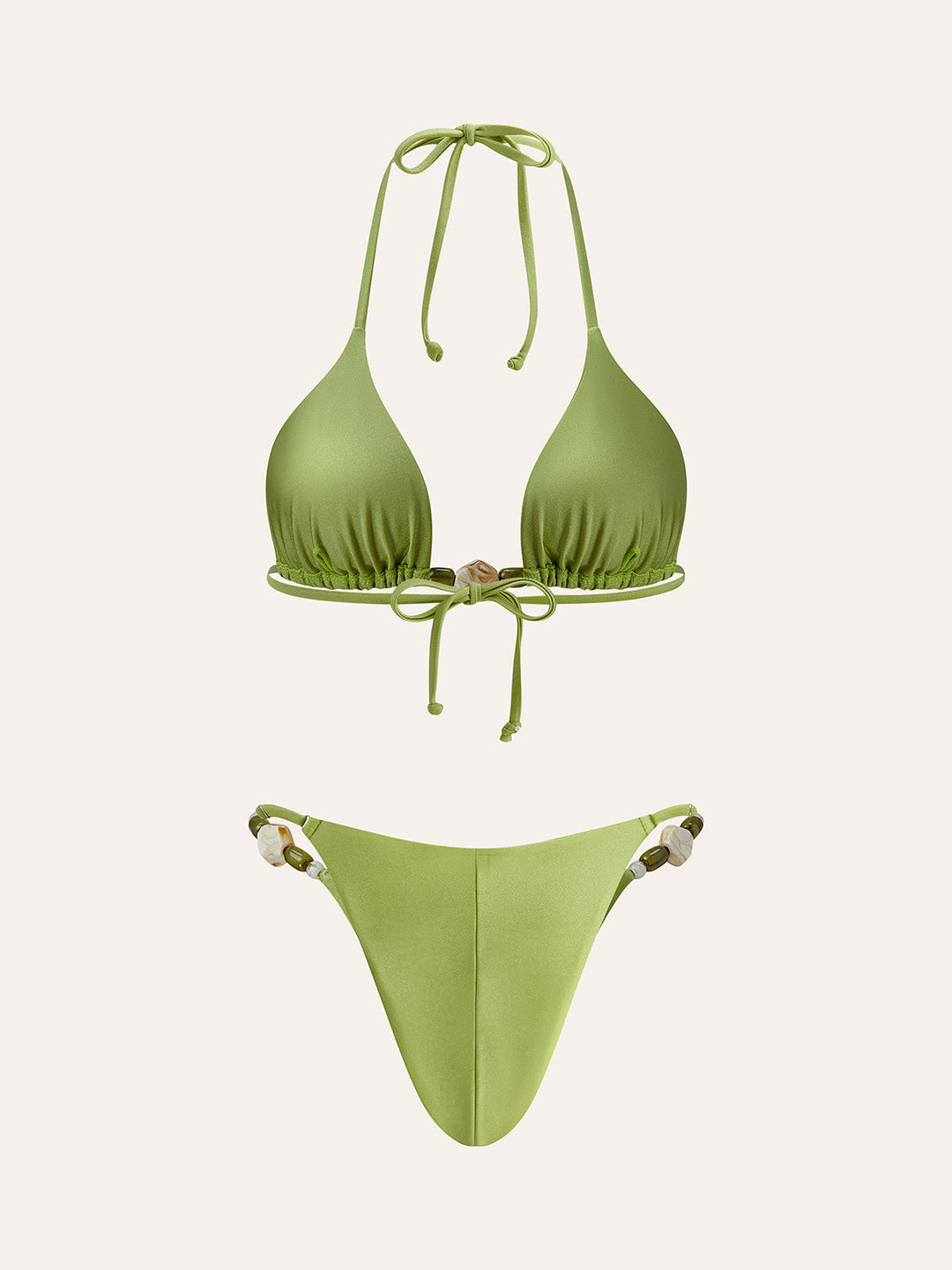 Ensemble Bikini à Volants et Bretelles