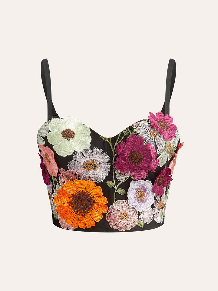 Corset Fleuri 3D