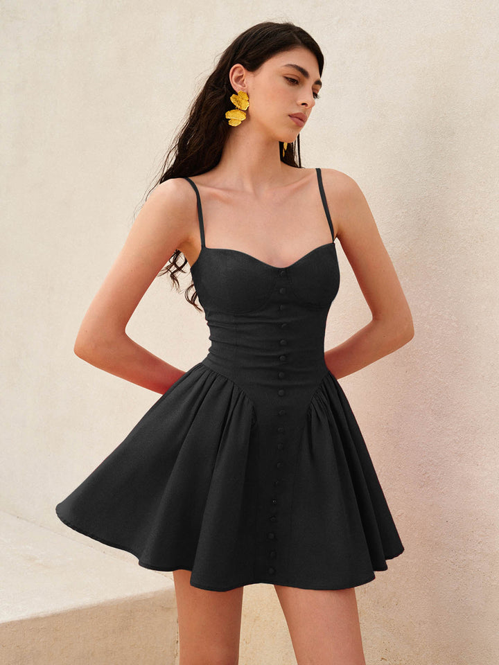 Robe Cami à Lacets au Dos