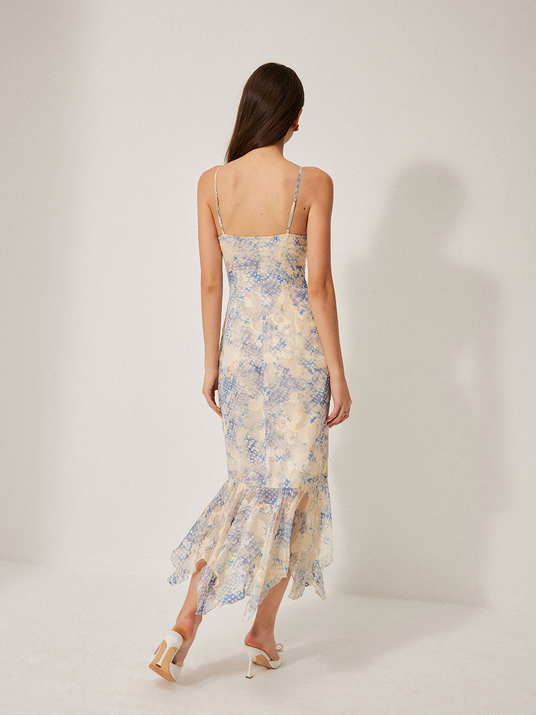 Robe Évasée à Volants