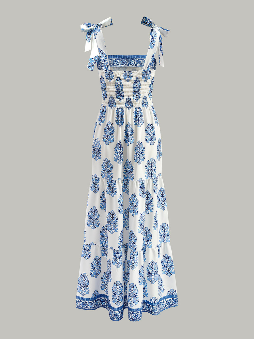 Robe à bretelles avec imprimé floral