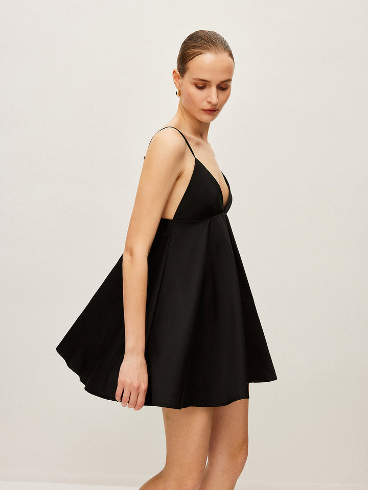 Robe Cami Évasée à Col en V