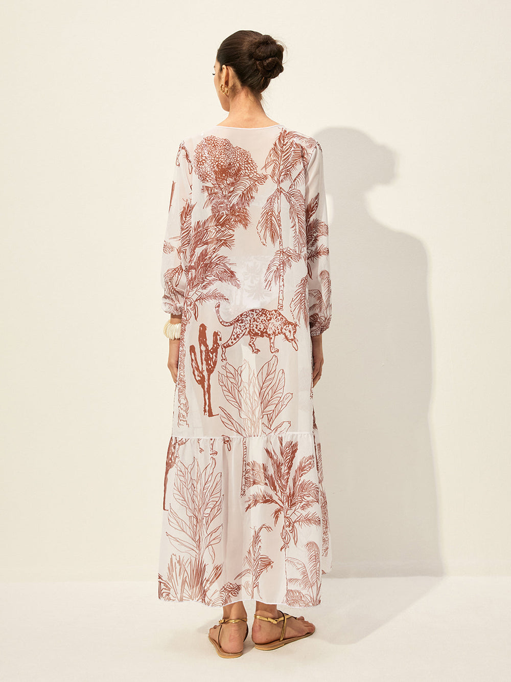 Jupe Cover-Up Imprimée Florale