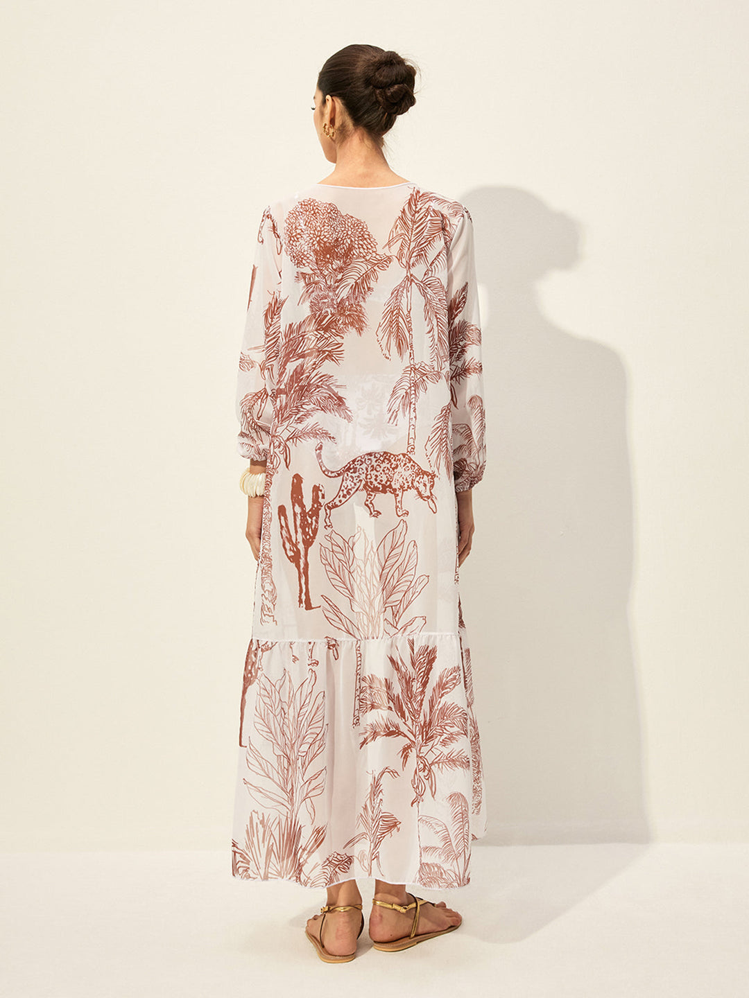 Jupe Cover-Up Imprimée Florale
