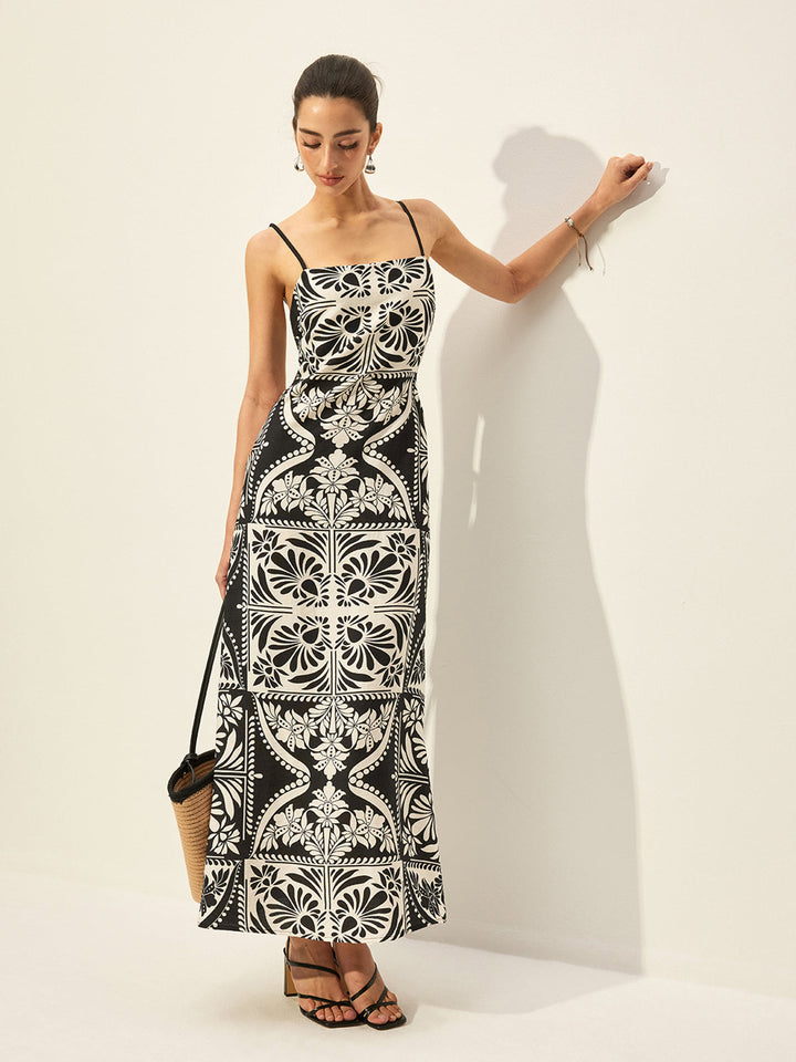 Robe Cami à Imprimé Floral