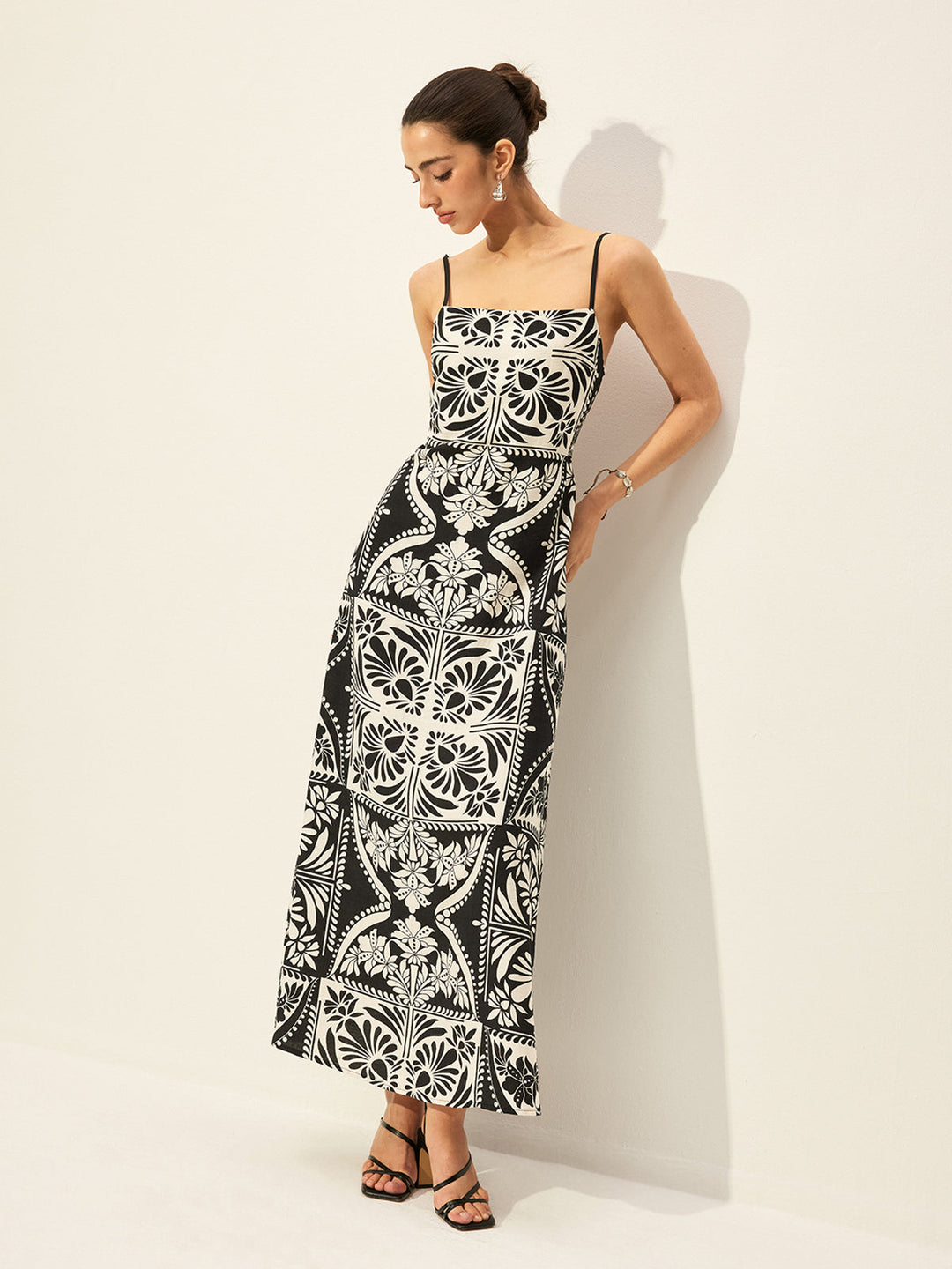 Robe Cami à Imprimé Floral