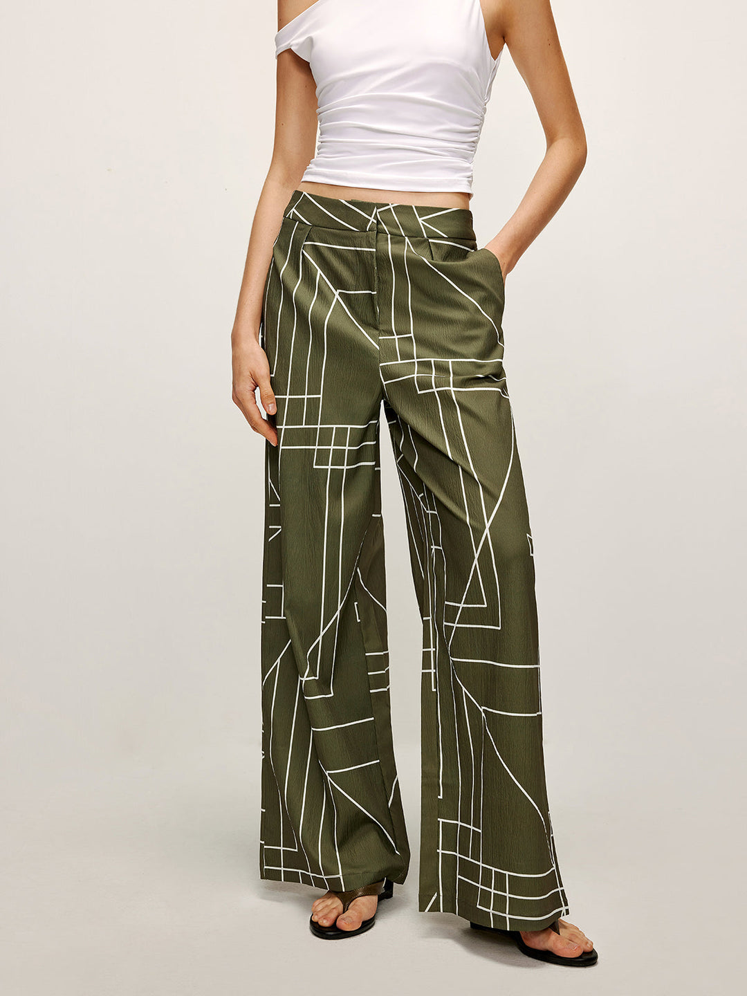 Pantalons Amples Imprimés