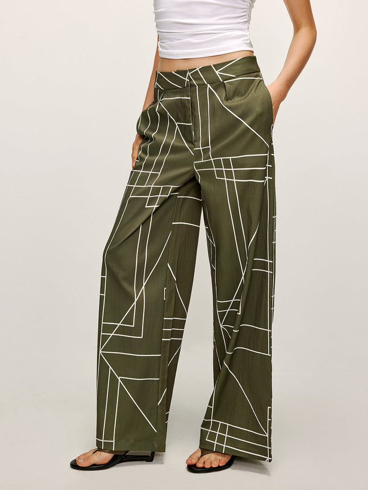 Pantalons Amples Imprimés