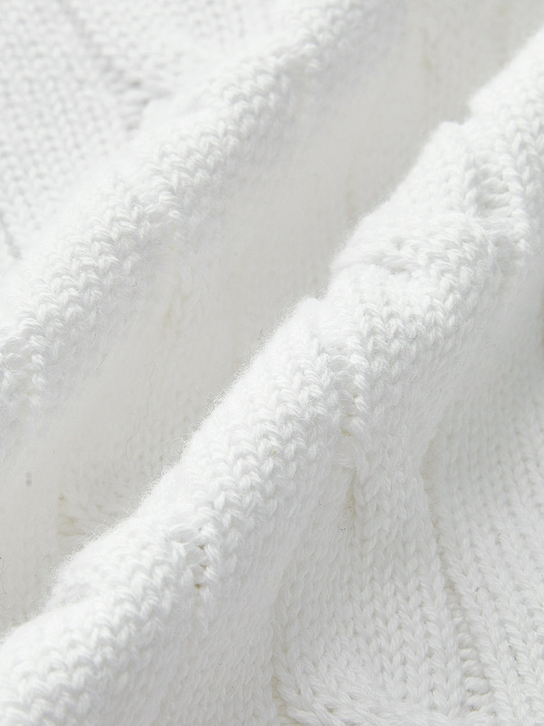 Haut en tricot avec col en jean en coton