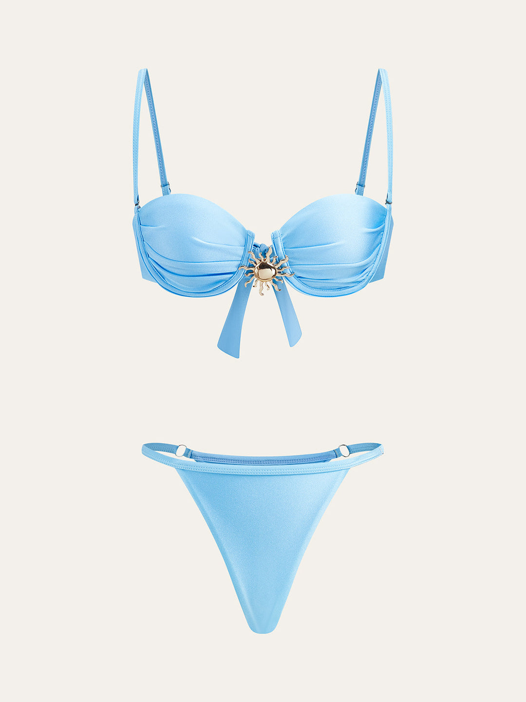 Ensemble Bikini Cache-Maillot Avec Jupe