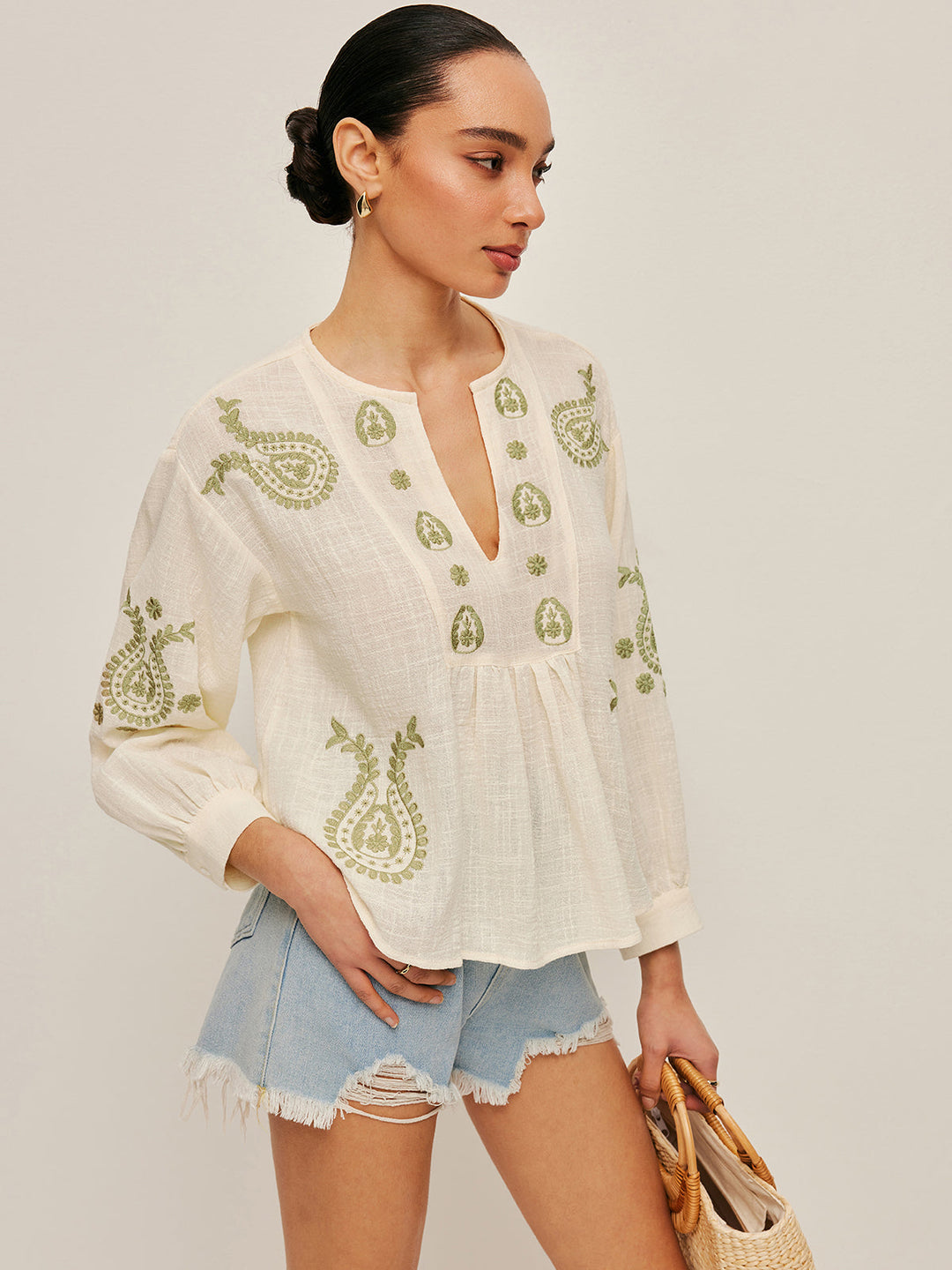 Blouse Brodé Bohème