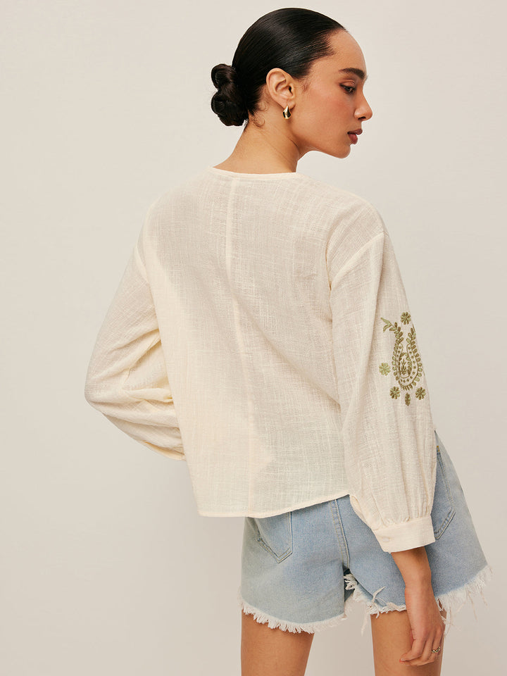 Blouse Brodé Bohème