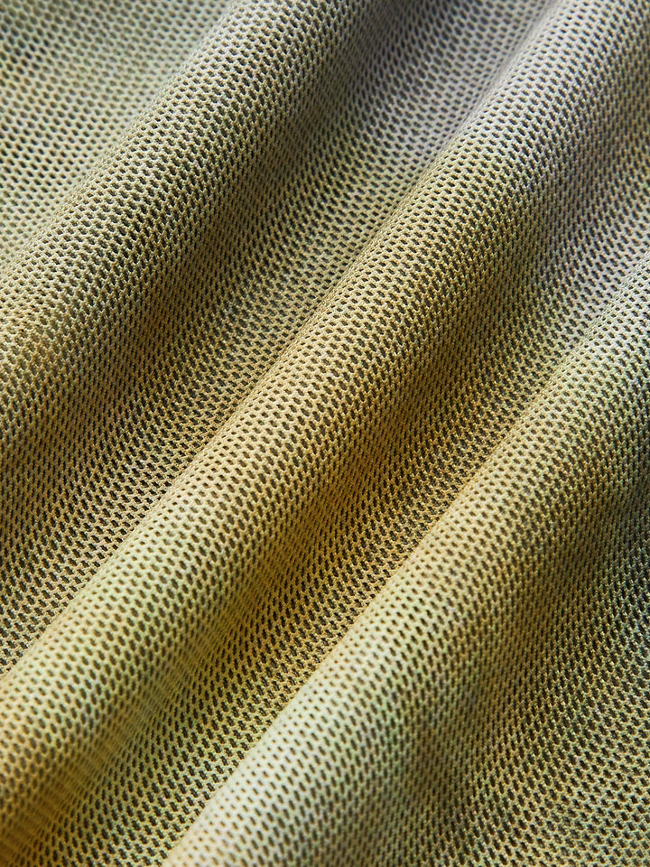 Haut Dos-Nu en Maille Semi-Transparente