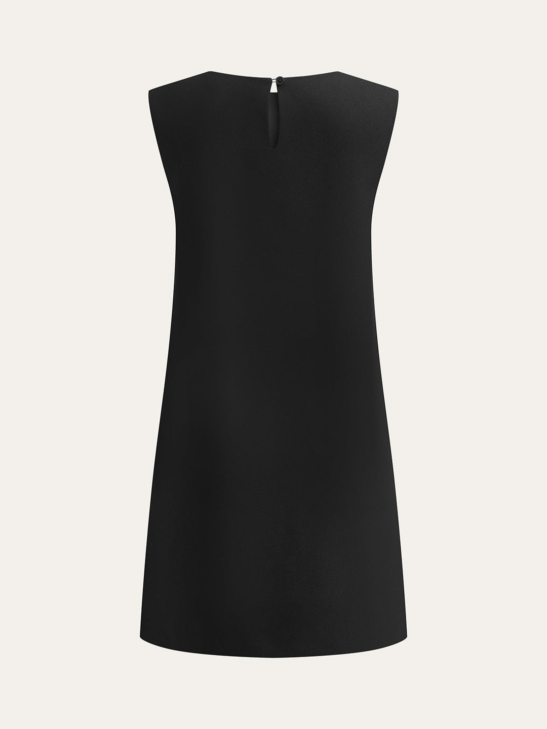 Robe Mini Sans Manches en Métal