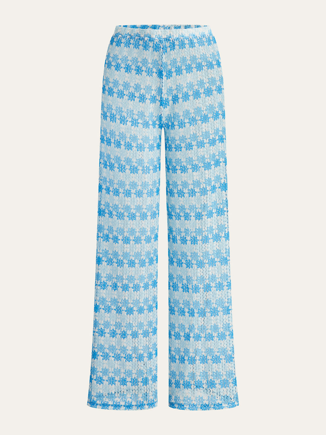 Ensemble Pantalon Dos Nu en Crochet à Nouer