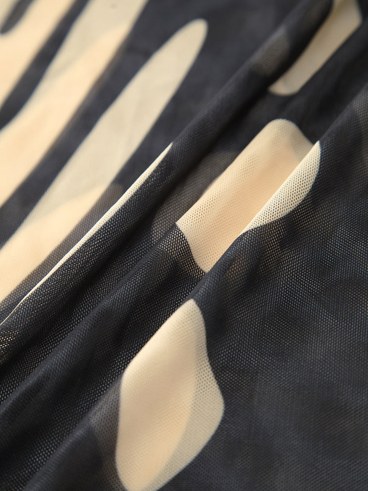 Jupe Maxi Voile Imprimée