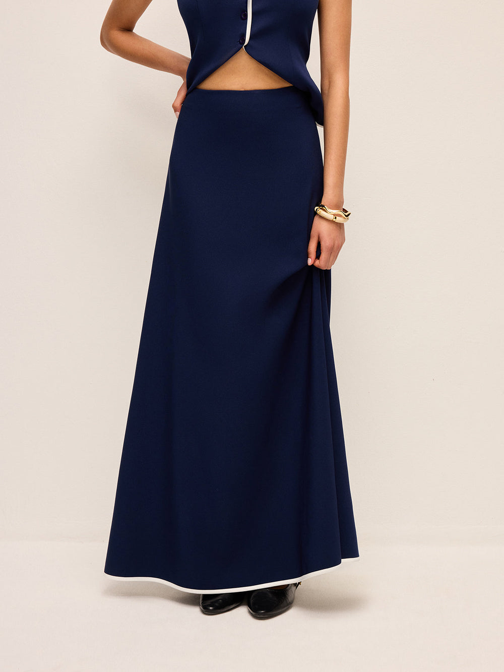 Jupe Évasée Mi-Taille