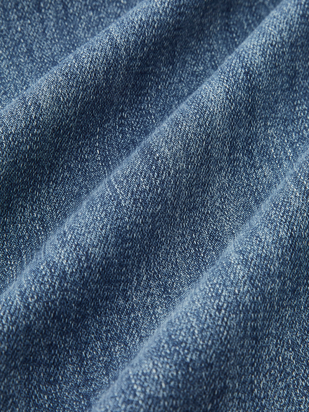 Jeans Bootcut Taille Haute en Denim