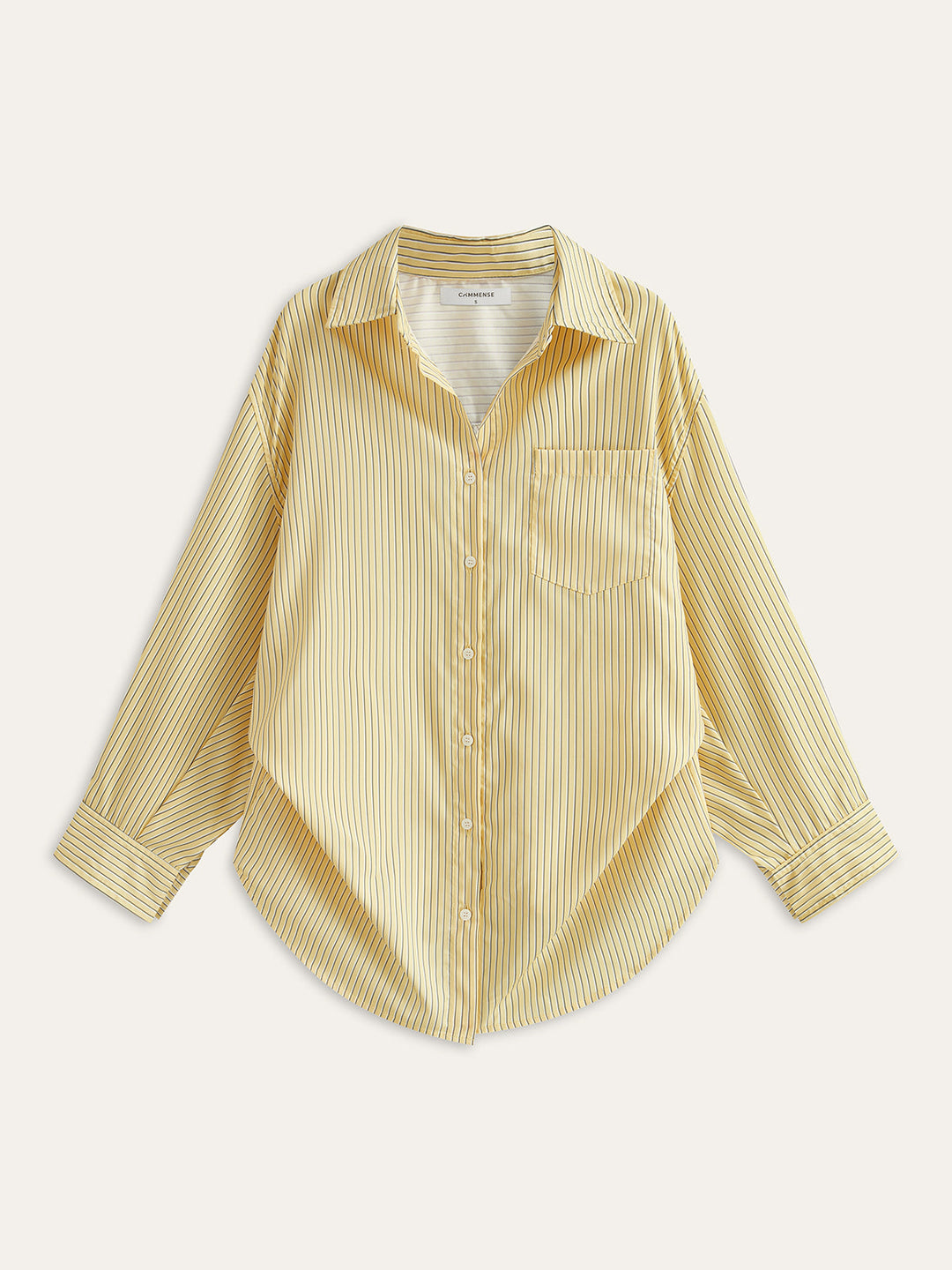 Chemise à rayures avec poches