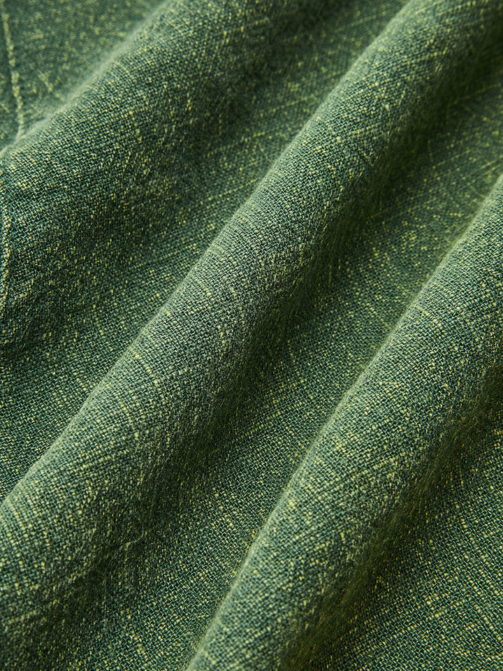 Pantalon Lanterne Desserré à Panneaux Décolorés