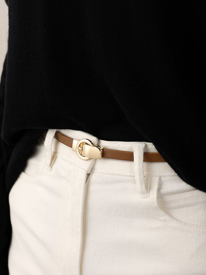 Ceinture Fausse Boucle Amincissante
