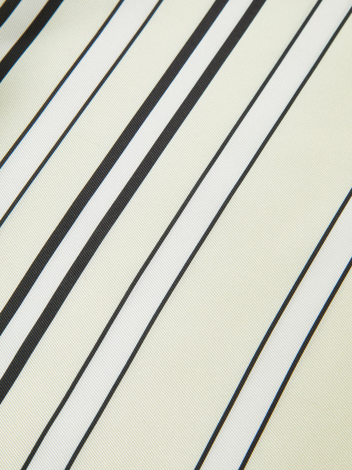 Pantalon Mi-Taille Rayé