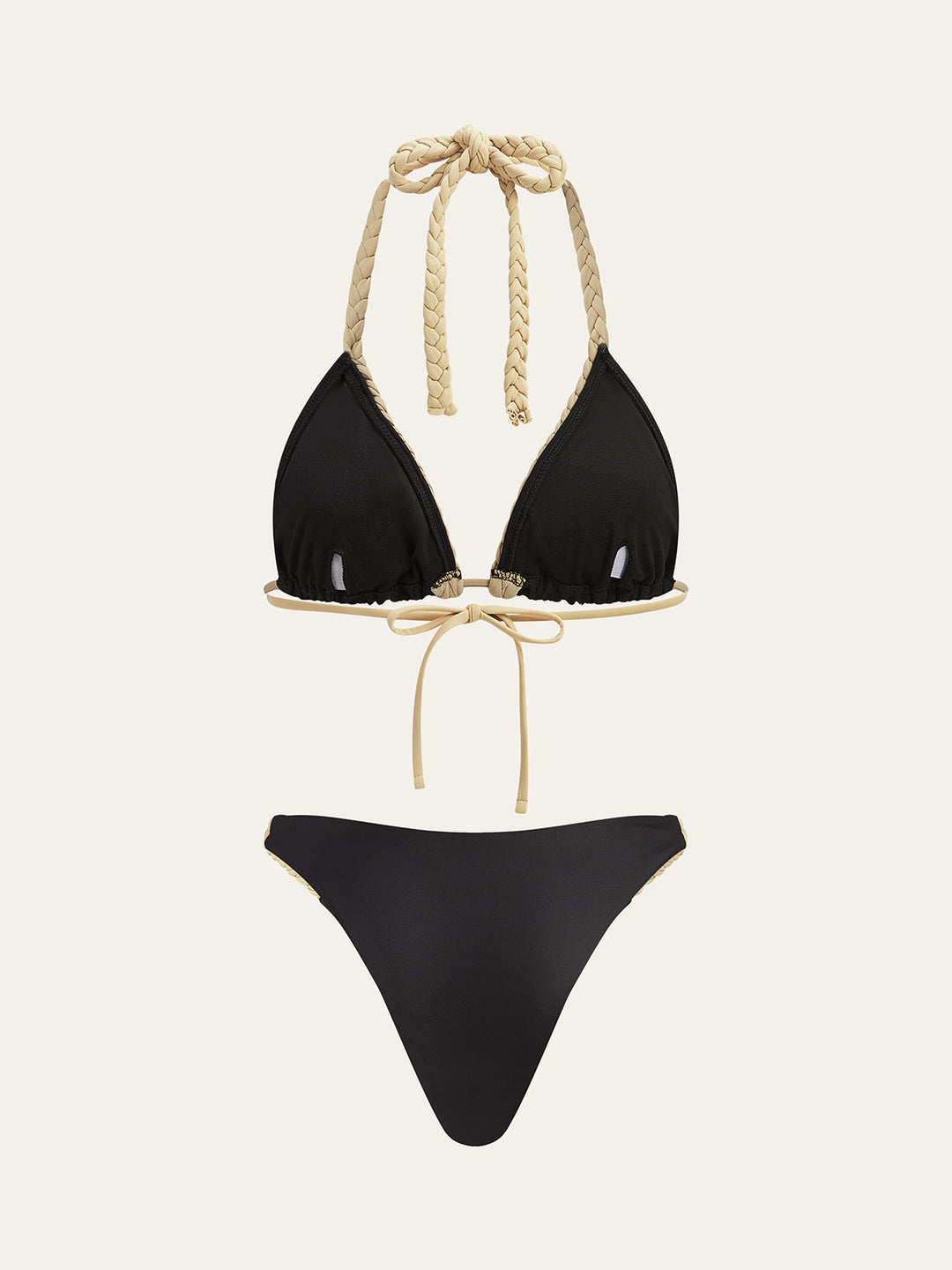 Ensemble Bikini à Bretelles Tressées