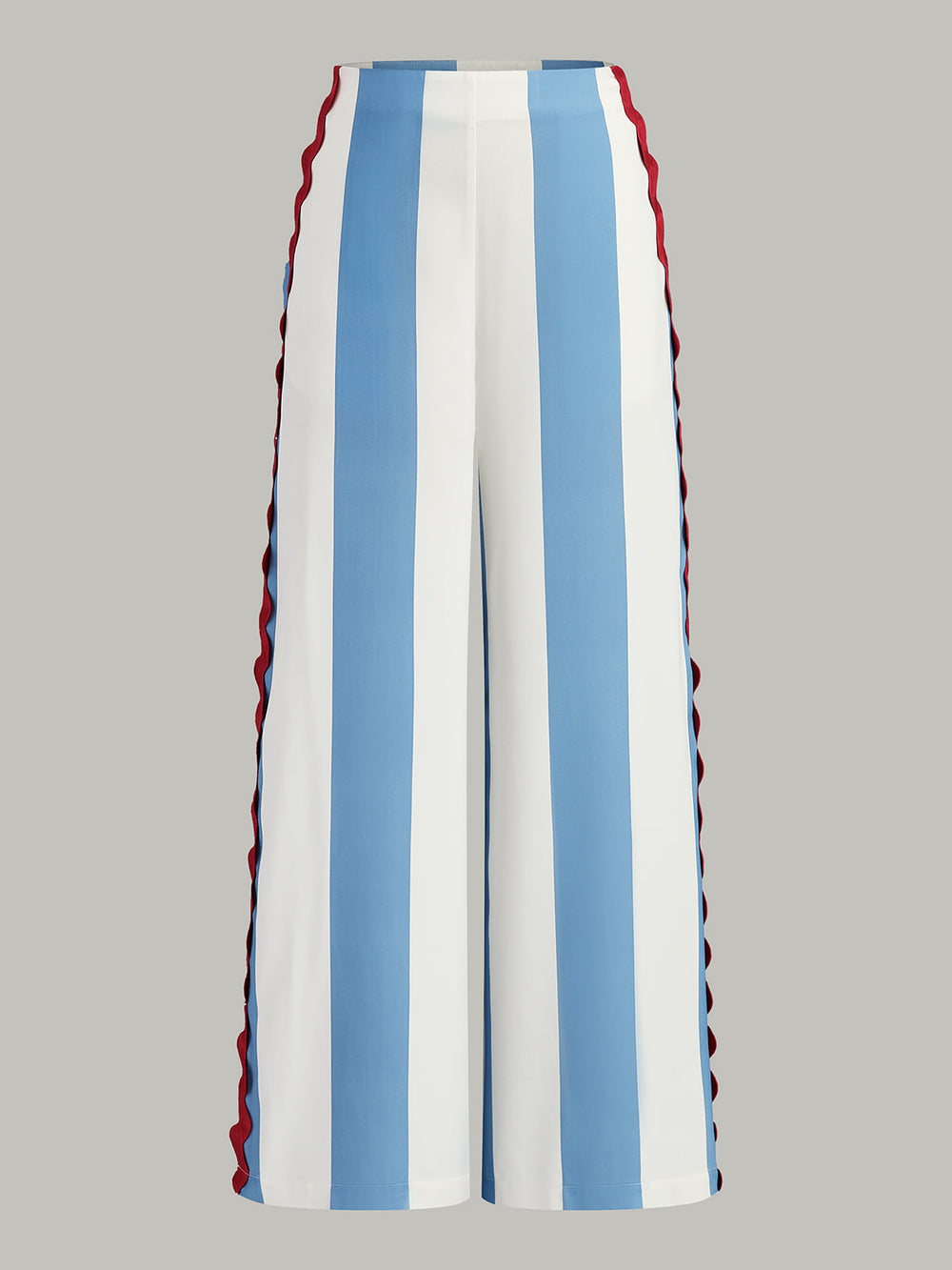 Pantalon rayé à poches