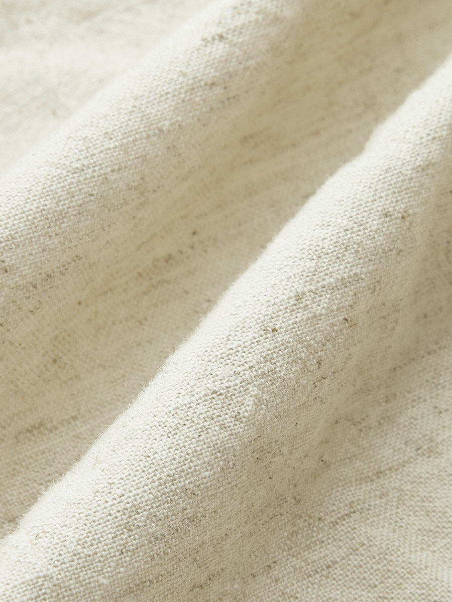 Haut Bouton Manches Kimono Coton & Lin