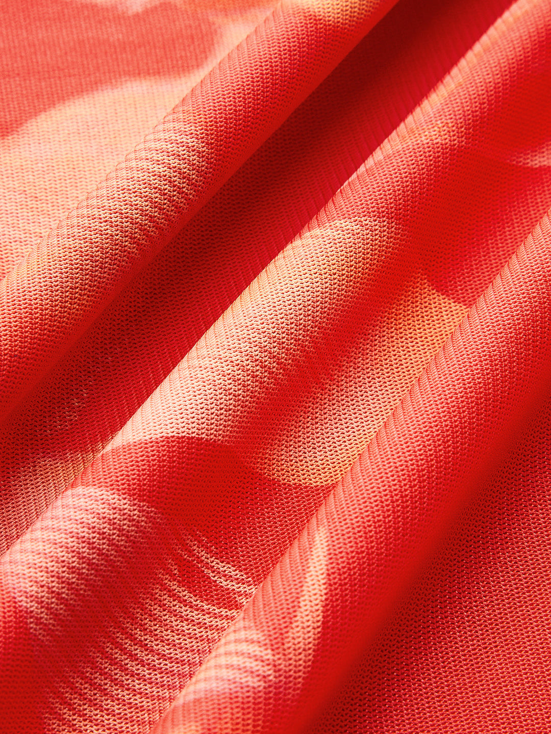 Robe Longue à Volants Semi-Transparente à Fleurs et à Bretelles