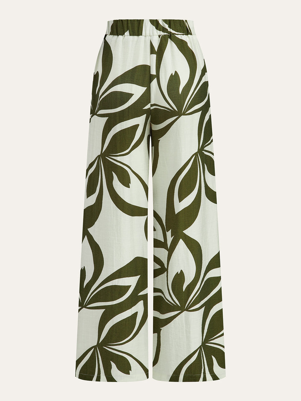 Pantalons Amples Imprimé Floral