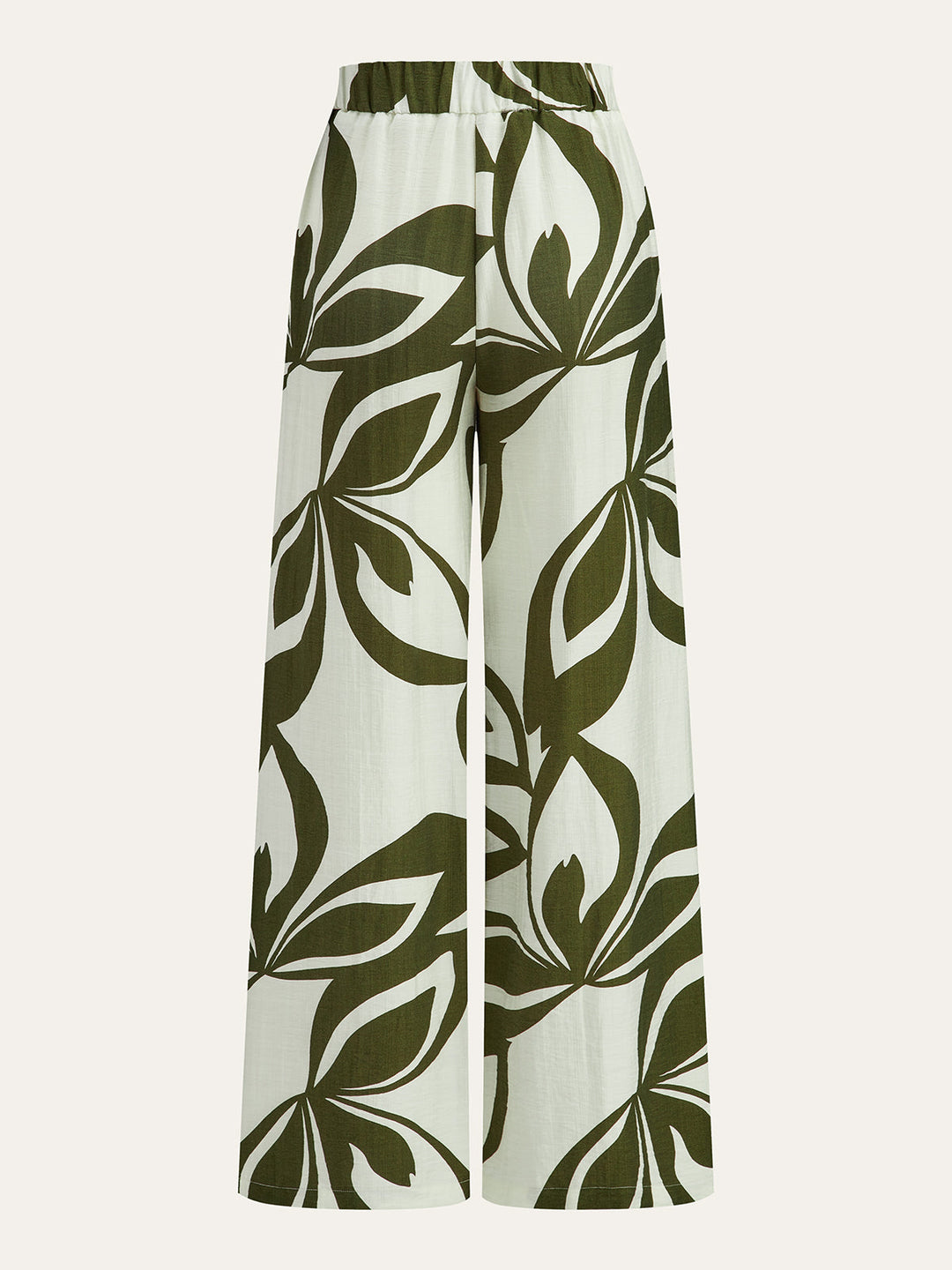 Pantalons Amples Imprimé Floral
