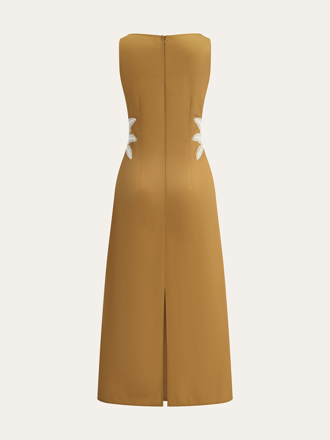 Robe Sans Manches Brodé