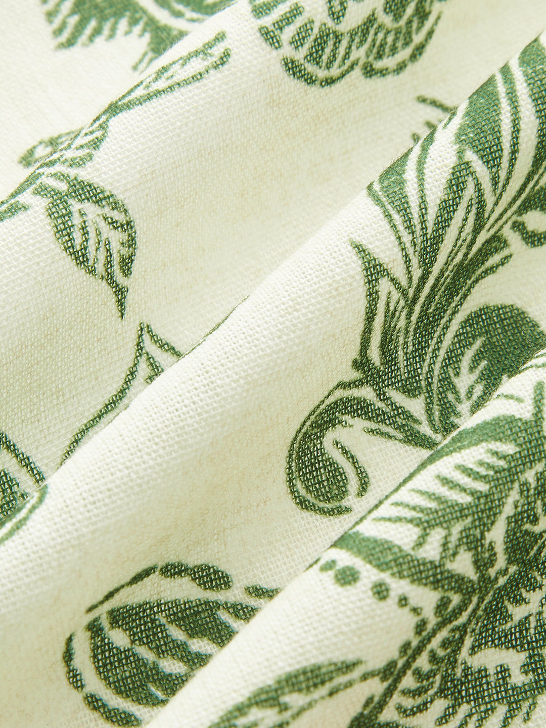 Chemise à boutonnage simple avec imprimé cachemire