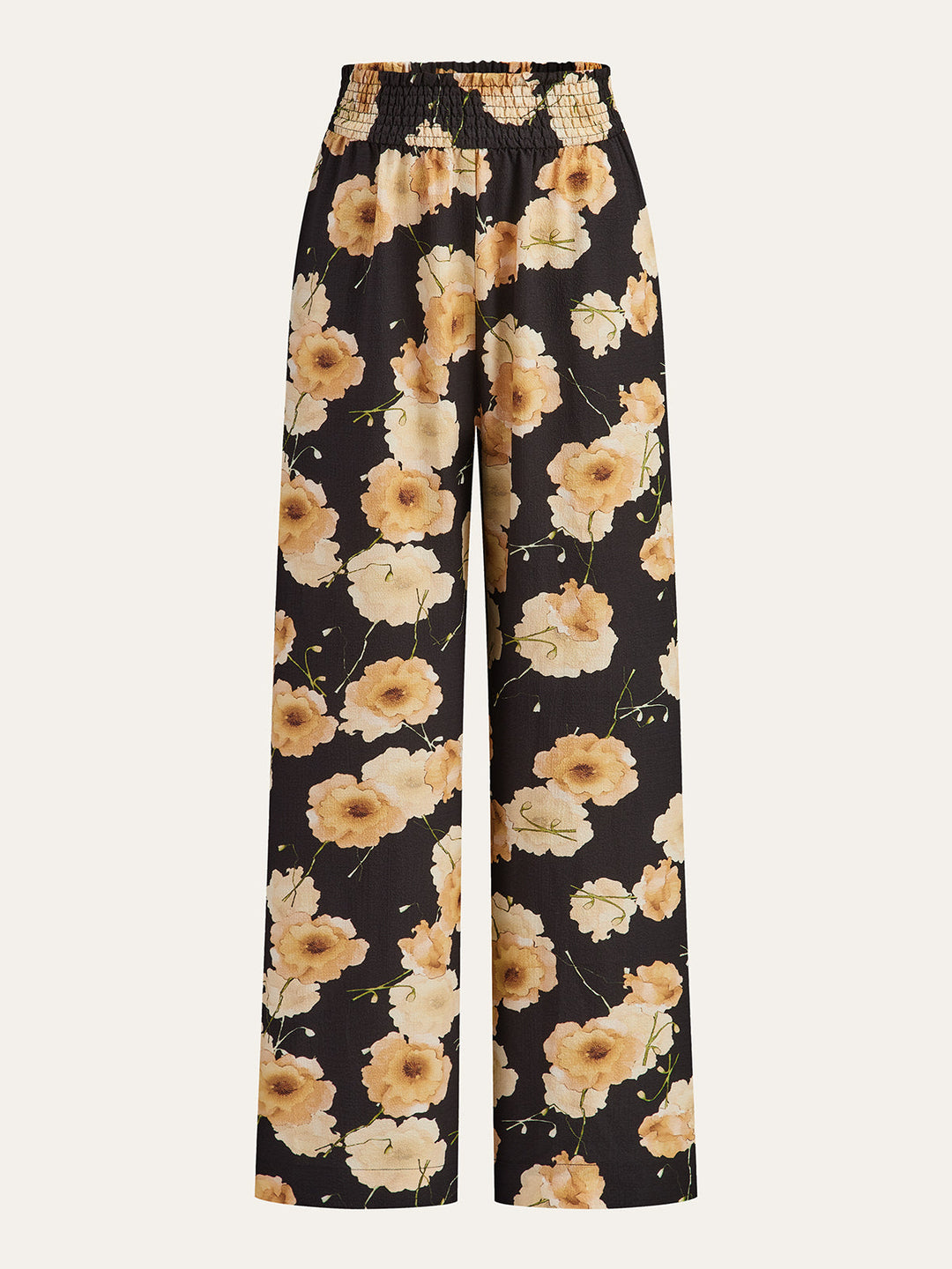 Pantalons Larges Imprimé Floral