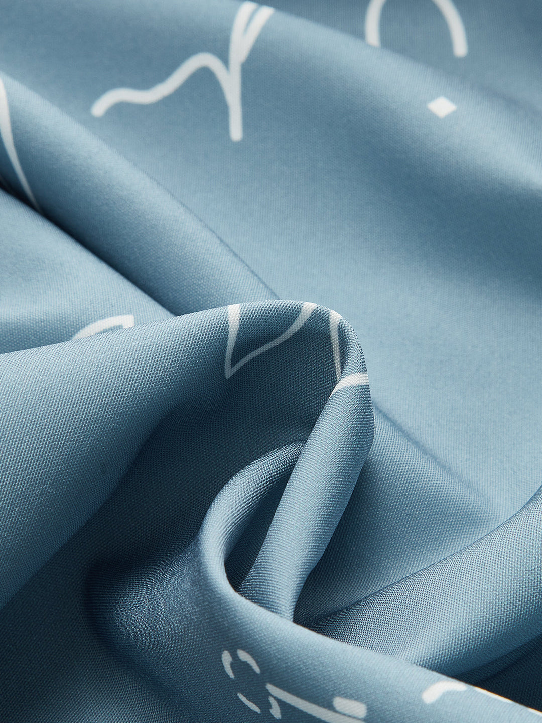 Robe Maxi à Bretelles Spaghetti Imprimée et à Volants